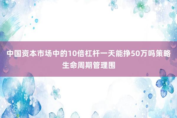 中国资本市场中的10倍杠杆一天能挣50万吗策略生命周期管理围